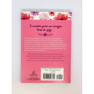 Escoge El Gozo Devocionales de 3 minutos para mujeres Escoge El Gozo Devocionales de 3 minutos para mujeres
