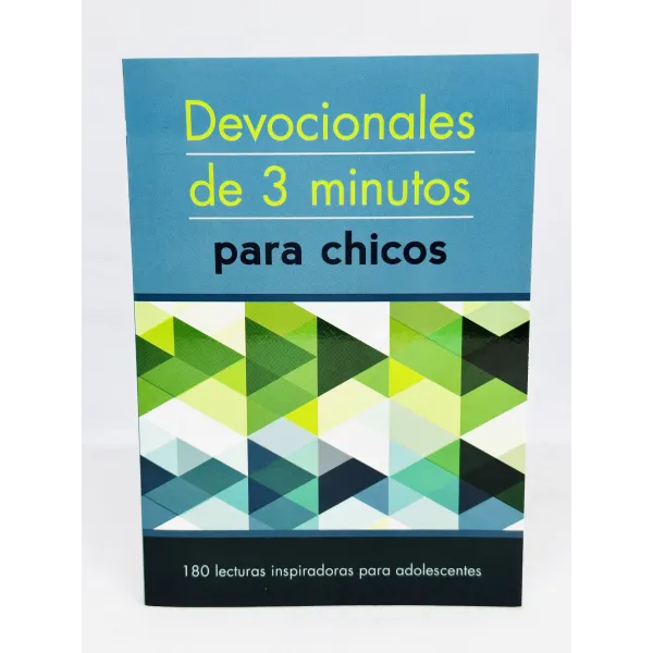 Devocional De 3 Minutos Para Chicos 180 lecturas inspiradoras para adolescentes