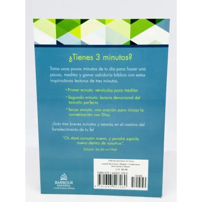 Devocional De 3 Minutos Para Chicos 180 lecturas inspiradoras para adolescentes Devocional De 3 Minutos Para Chicos 180 lecturas inspiradoras para adolescentes