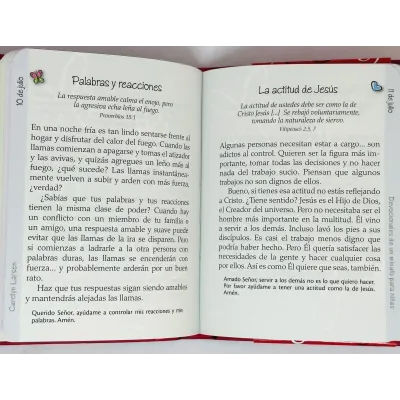 Devocionales de un Minuto para Niñas/Cuero/Rosa Devocionales de un Minuto para Niñas/Cuero/Rosa