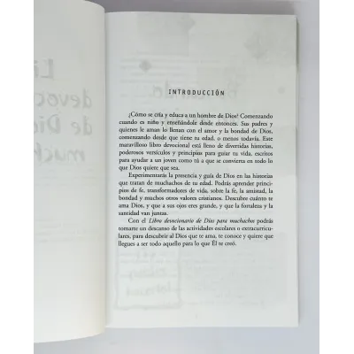 Libro devocionario de Dios para muchachos [Devocional]