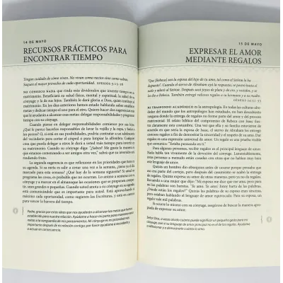 Devocional en un año los lenguajes del amor [Libro]