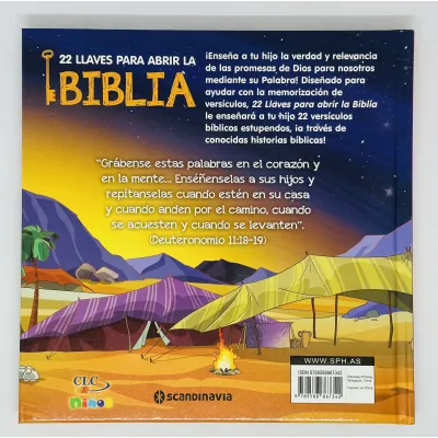22 Llaves Para Abrir La Biblia [Libro] 22 Versículos bíblicos estupendos para memorizar