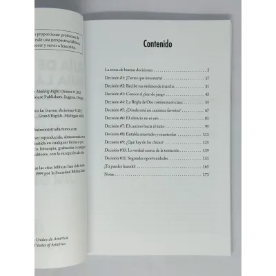 Guía de un joven para las buenas decisiones [Libro] Tu vida a la manera de Dios