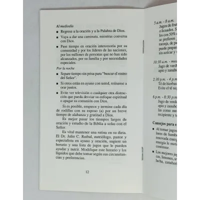 Siete pasos basicos para ayunar y orar con éxito [Bolsilibro]