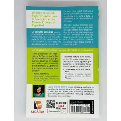 30 Días para Desintoxicar su Vida [Libro] Renueve su mente, limpie su cuerpo y sane su espíritu.