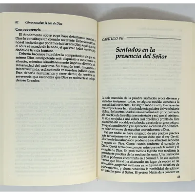 Cómo escuchar la voz de Dios [Libro]