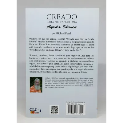 Creado Para Necesitar una Ayuda Idónea [Libro] Una guía matrimonial para hombres
