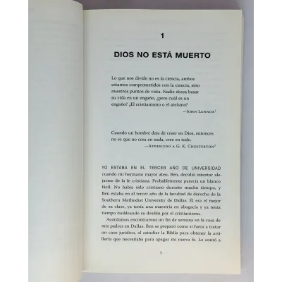 Dios no esta muerto [Libro]