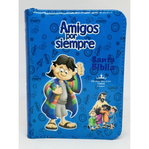 Biblia Amigos Por Siempre Azul [Biblia]