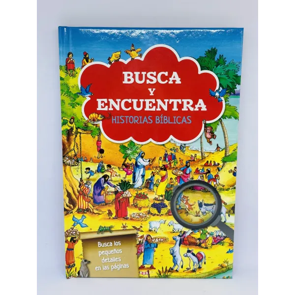 Busca Y Encuentra Las Historias Bíblicas [Libro] Busca los pequeños detalles en las página.