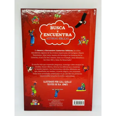 Busca Y Encuentra Las Historias Bíblicas [Libro] Busca los pequeños detalles en las página.