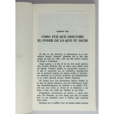 Lo que dices recibés [Bolsilibro] Tus palabras están cargadas de dinamita