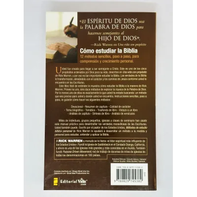 Métodos de estudio bíblico personal [Libro]