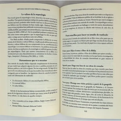Métodos de estudio bíblico personal [Libro]