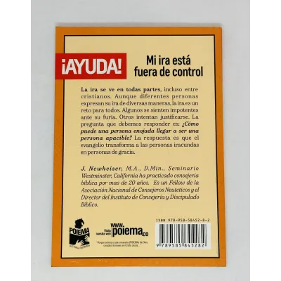¡Ayuda! Mi ira está fuera de control [Bolsilibro]