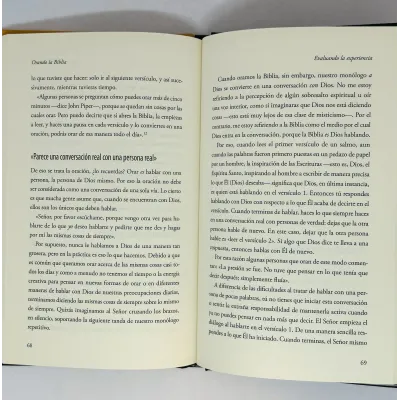 Orando La Biblia [Libro]