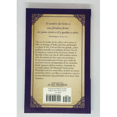 Orar Los Nombres De Dios [Bolsilibro] 200 Oraciones Devocionales