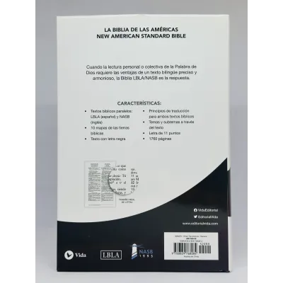 BIBLIA BILINGÜE LBLA NASB BIBLIA BILINGÜE LBLA NASB