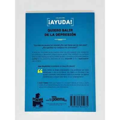 ¡Ayuda! Quiero salir de la depresión [Bolsilibro]