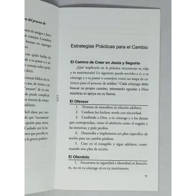 Restaurar Tu Matrimonio [Folleto] Sanidad despues del Adulterio