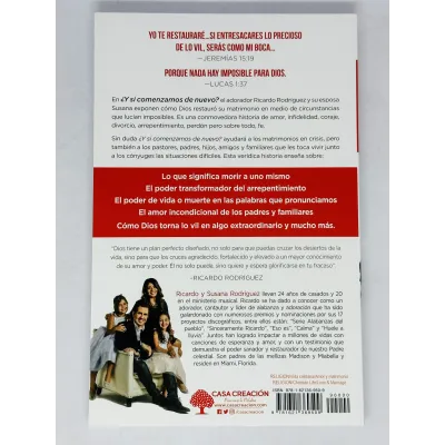 ¿Y si Comenzamos de Nuevo? [Libro] Cuando el arrepentimiento se encuentra con el perdón, todo es posible