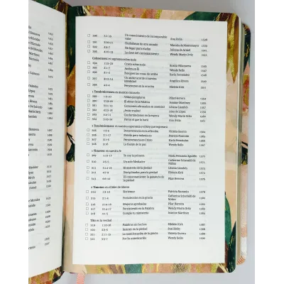 Biblia RVR60/Centrada En Cristo/Floral/Simil Piel/Con Indice Biblia RVR60/Centrada En Cristo/Floral/Simil Piel/Con Indice