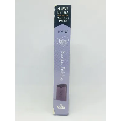 Biblia Precious Moments NVI Angelitos Ultrafina Compacta Purpura con cierre [Biblia]