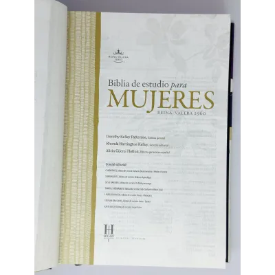 Biblia RVR60 de Estudio para Mujeres [Biblia] Palabra de Dios para la Vida
