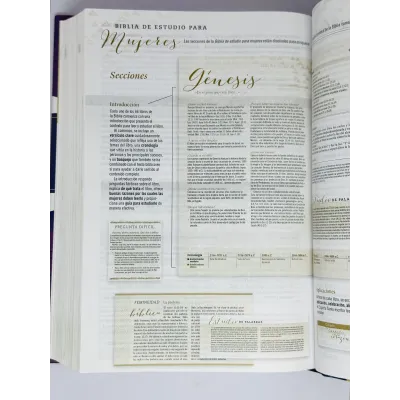 Biblia RVR60 de Estudio para Mujeres [Biblia] Palabra de Dios para la Vida