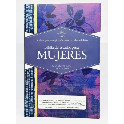 Biblia RVR60 de Estudio para Mujeres [Biblia] Palabra de Dios para la Vida
