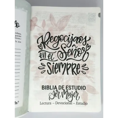 Biblia RVR086cLGEETI/ Estudio Ser Mujer Biblia RVR086cLGEETI/ Estudio Ser Mujer