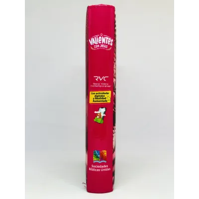 Biblia RVC Valiente Con Jesus Magenta C-Fucsia [Biblia]