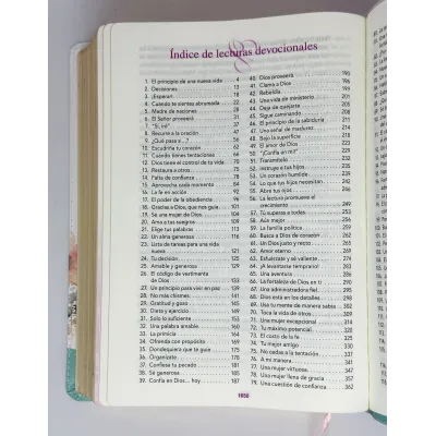 Biblias RBR60/Mujer Conforme Al Corazon De Dios/Edicion Jardin Reina Valera 1960 Biblias RBR60/Mujer Conforme Al Corazon De Dios/Edicion Jardin Reina Valera 1960