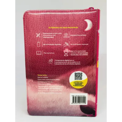 Biblia RVC Valiente Con Jesus Magenta C-Fucsia [Biblia]