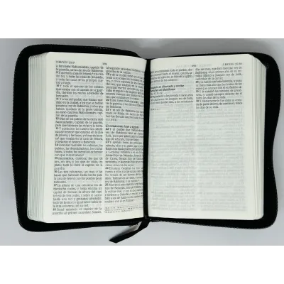 Biblia De Promesas [Biblia] Compacta/Negra/Zipper
