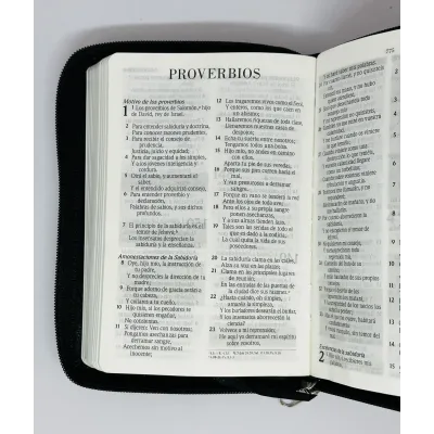 Biblia De Promesas [Biblia] Compacta/Negra/Zipper