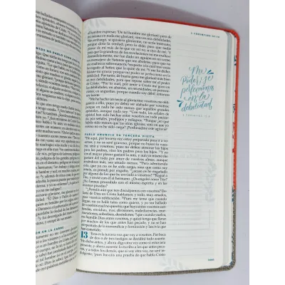 RVR 1960 Biblia Devocional Mujer Verdadera [Biblia] Reina Valera 1960/Dos Tonos