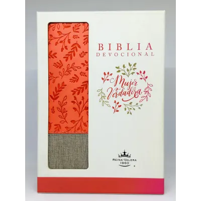 RVR 1960 Biblia Devocional Mujer Verdadera [Biblia] Reina Valera 1960/Dos Tonos