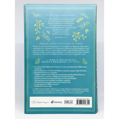 NBLA Biblia Devocional Mujer Verdadera Nueva Biblia de las Américas
