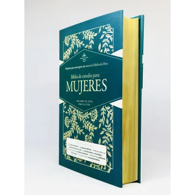 Biblia de Estudio para Mujeres RVR 1960 Tela Verde [Biblia de Estudio]