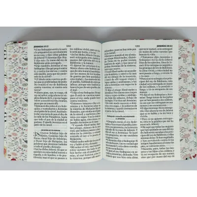 Biblia RVR60 Colección Primaveral Turquesa , canto pintado 045 Biblia RVR60 Colección Primaveral Turquesa , canto pintado 045