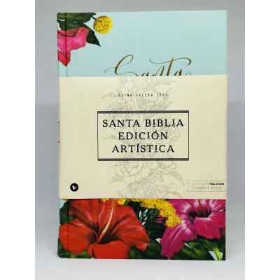 Biblia/RVR1960/Edicion Artistica/Tapa Dura/Floral/Canto Con Diseño/PJr Biblia/RVR1960/Edicion Artistica/Tapa Dura/Floral/Canto Con Diseño/PJr