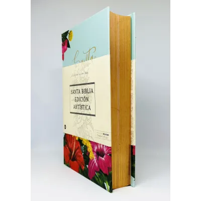 Biblia/RVR1960/Edicion Artistica/Tapa Dura/Floral/Canto Con Diseño/PJr Biblia/RVR1960/Edicion Artistica/Tapa Dura/Floral/Canto Con Diseño/PJr