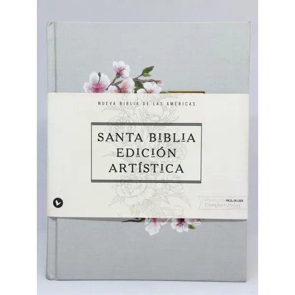 Biblia NBLA Edicion Artistica/Tapa Dura/Tela/Canto Con Diseño/
