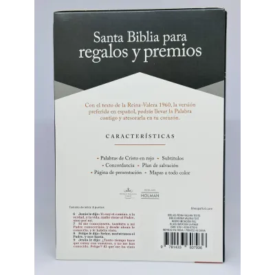 RVR 1960 Biblia para Regalos y Premios, negro imitación piel RVR 1960 Biblia para Regalos y Premios, negro imitación piel