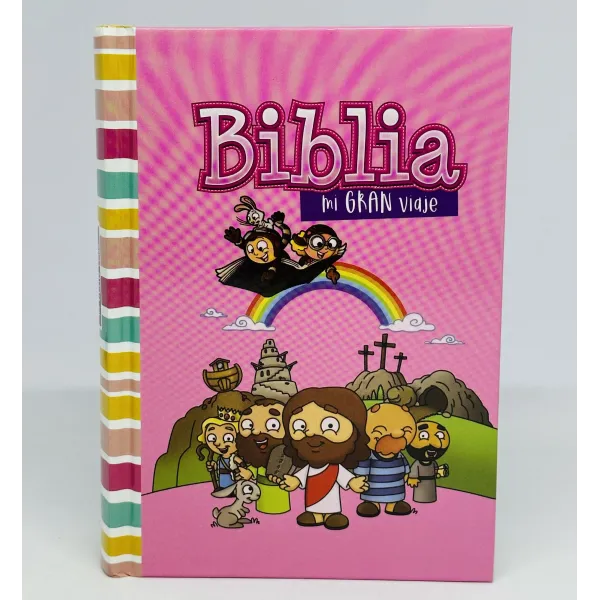 Biblia Mi Gran Viaje RVR60/Tapa Dura/Rosada