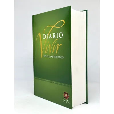 Biblia De Estudio Diario Vivir NTV Tamaño Personal Rustica/Verde [Biblia de Estudio]