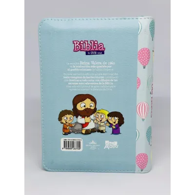 Biblia Mi Gran Viaje RVR60/Imitacion Piel/Turquesa/Cierre Biblia Mi Gran Viaje RVR60/Imitacion Piel/Turquesa/Cierre