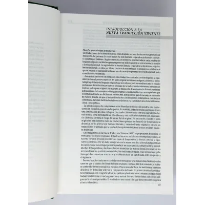 Biblia De Estudio Diario Vivir NTV Tamaño Personal Rustica/Verde [Biblia de Estudio]